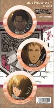 Amazon.co.jp: 進撃の巨人 クリアコースターシート 2 : ホビー